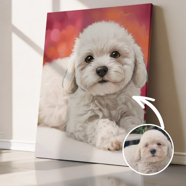 Cuadro personalizado de tu mejor amigo peludo – Firmach