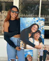 Retrato Personalizado Para Mamá — El Regalo Que Ella Merece