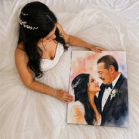 El Sí Quiero con Papá en el Cielo · Retrato de Boda Memorial