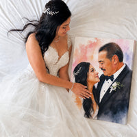 El Sí Quiero con Papá en el Cielo · Retrato de Boda Memorial