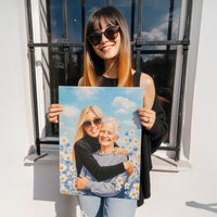 Retrato Personalizado Para Mamá — El Regalo Que Ella Merece
