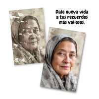 🎞️ Restauración Profesional de Fotos Antiguas — Devuelve la Vida a tus Recuerdos