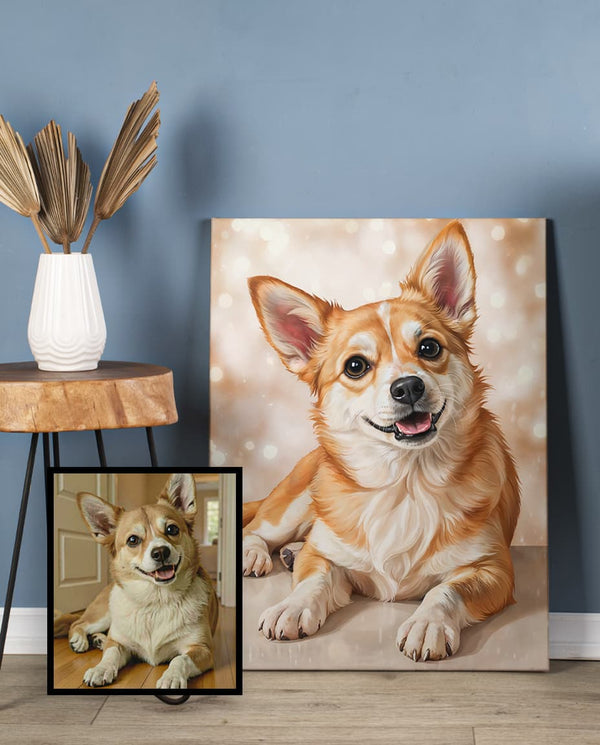 Cuadro personalizado de tu mejor amigo peludo – Firmach